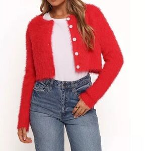 Petal and Pup NEW
Women's Tavan Crop Button Front Cardigan XL